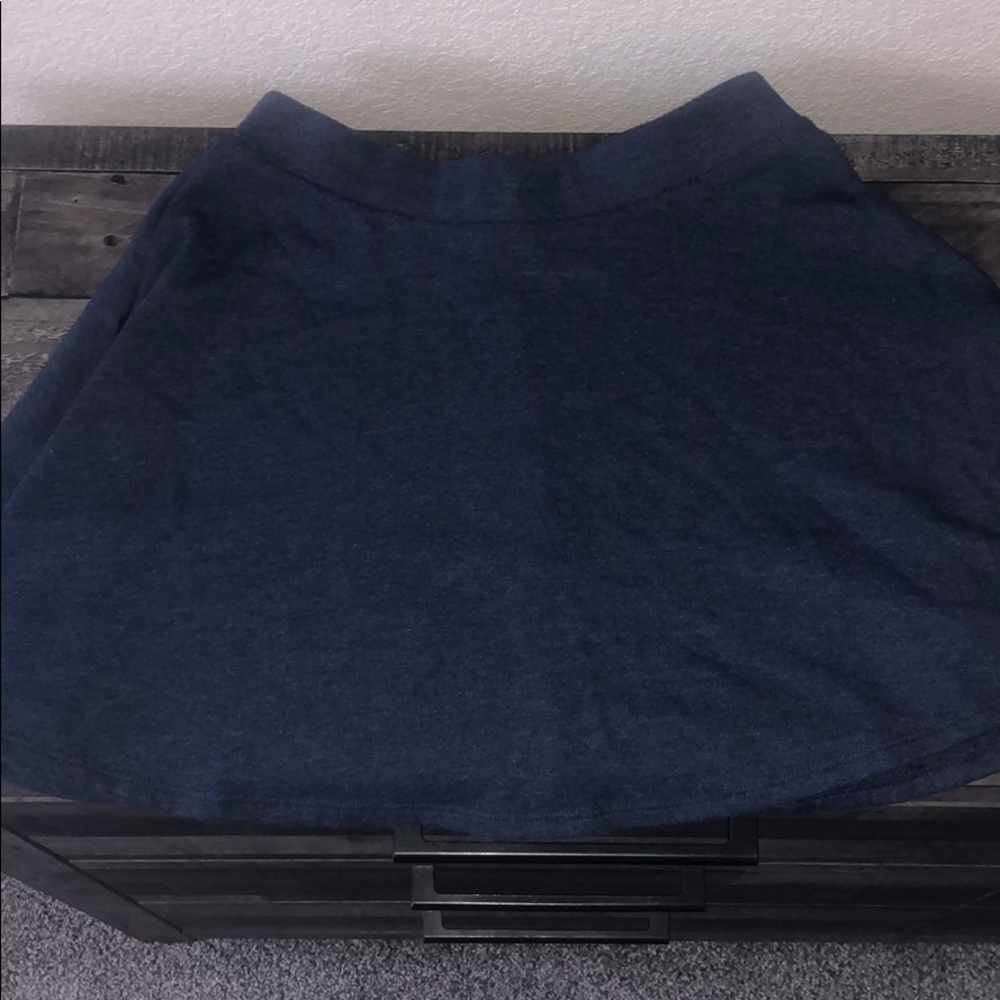 Blue skirt